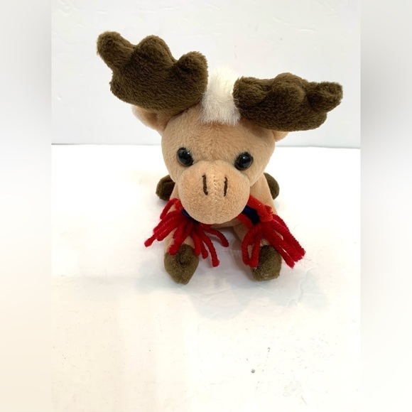 Vintage 6” Reindeer with Scarf - Picture 1 of 4